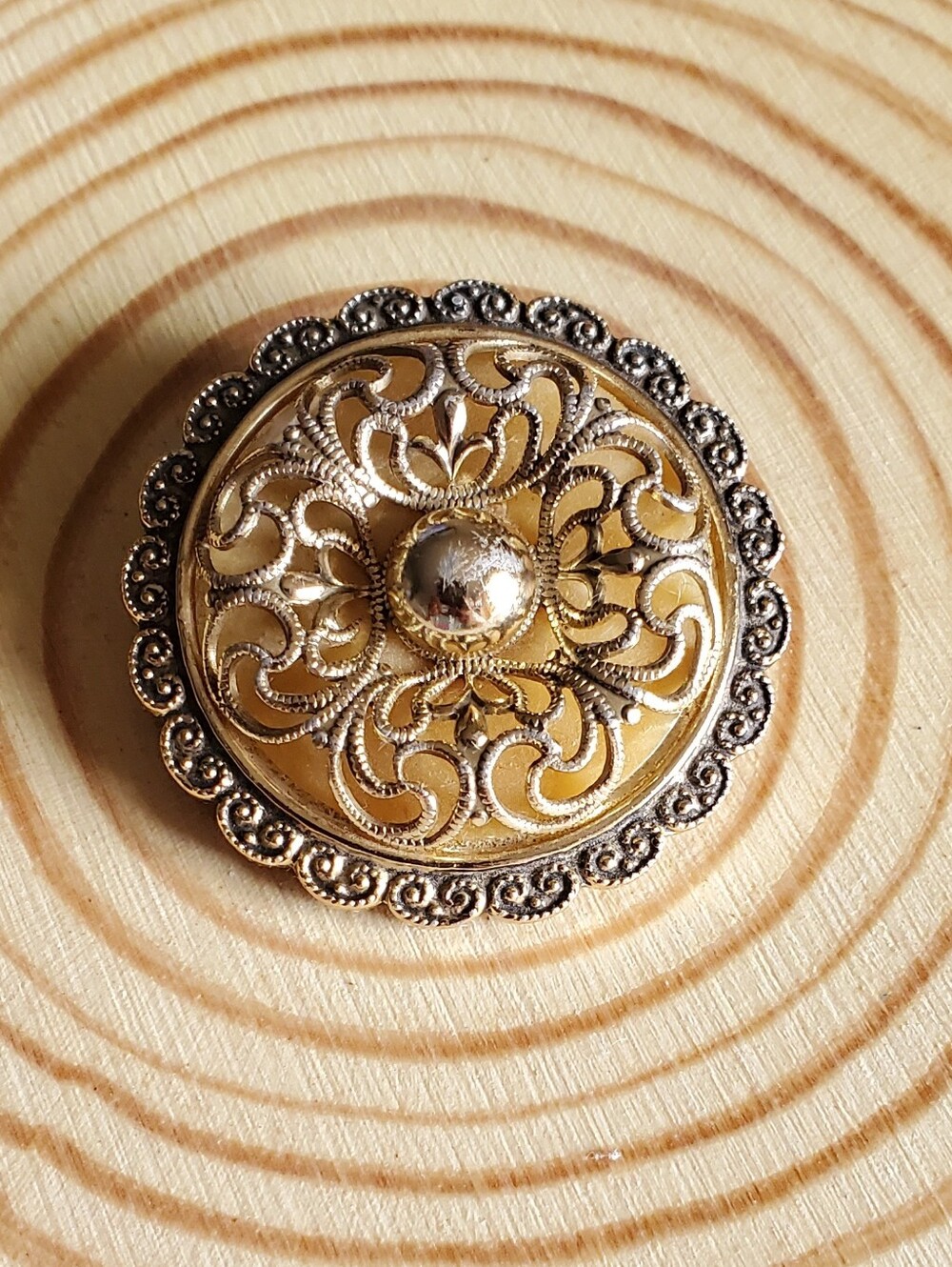 Vtg. West Germany Scarf Clip